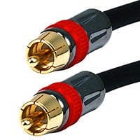 Monoprice 12ft High-quality Coaxial Audio/Video RCA CL2 Rated Cable - RG6/U 75ohm (for S/PDIF, Digital Coax, Subwoofer, and Composite Video)