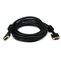 Monoprice 15ft 24AWG CL2 Dual Link DVI-D Cable - Black