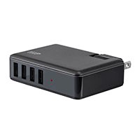 Monoprice 4-Port USB Wall Charger 8.4A/42W for Apple and Android