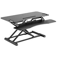 Workstream by Monoprice Sit-Stand Compact Workstation Desk Converter, 37in