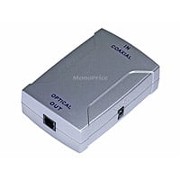 Monoprice Digital Coaxial (RCA) to S/PDIF (Toslink) Digital Optical Audio Converter