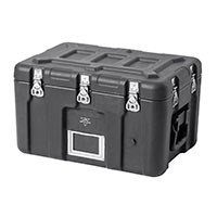 Pure Outdoor by Monoprice Stackable Rotomolded Weatherproof Case with Customizable Foam, 19 x 13 x 12 inches