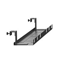 Workstream by Monoprice Cable Tray Organizer For Work Computer Tables and Sit-Stand Desks, Black