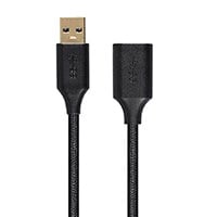 Monoprice USB 3.0 A Male to A Female Premium Extension Cable, 3ft