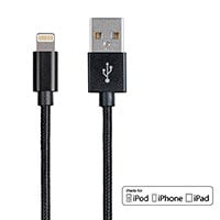 Monoprice Premium Apple MFi Certified Lightning to USB Type-A Charging Cable - 1.5ft, Black