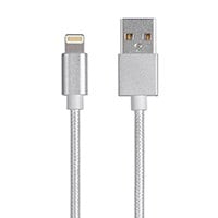 Monoprice Premium Apple MFi Certified Lightning to USB USB-A Charging Cable - 3ft  White