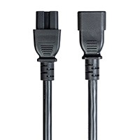10A 100-250V Monoprice Power Cord Black IEC 60320 C19 to IEC 60320 C14 6 Feet Sjt 16AWG