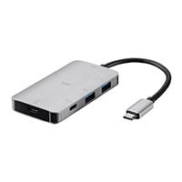 Monoprice Consul Series USB-C 10G Hub Adapter with 2-Port Type-A, 2-Port Type-C, 100W PD 3.0
