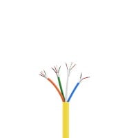 Syston Access Control Cable, 18/4C Unshld+22/3PR Shld+22/2C Unshld+22/4C Unshld CMP Yellow 500ft Spool