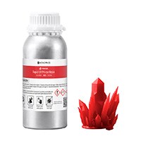MP Rapid UV 3D Printer Resin, 500ml, Red