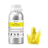 Monoprice MP Rapid UV 3D Printer Resin, 500ml, Yellow