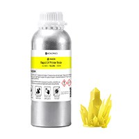 Monoprice MP Rapid UV 3D Printer Resin, 1000ml, Yellow