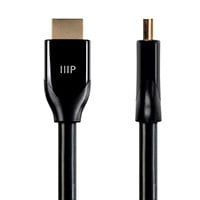 Monoprice 4K Certified Premium High Speed HDMI Cable 3m - 18Gbps Black - 2 Pack