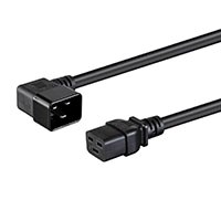10FT Heavy Duty Power Cord Cable IEC 60320 C20 Male to C13 Female 12AWG 15A SJTW
