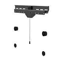 Monoprice SlimSelect Series No Stud Hanger Low Profile Fixed TV Mount with Tilting Spacers for LED TVs 37in to 80in, Max Weight 110 lbs., VESA Patterns up to 600x400
