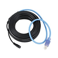 Roof and Gutter De-Icing Cable Kit, 150 Watts, 30-Foot Roof Snow De-Icing Kit 