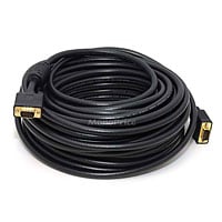 Monoprice 75ft Super VGA M/M CL2 Rated (For In-Wall Installation) Cable with Ferrites (Gold Plated)