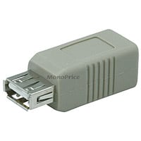 Monoprice USB 2.0 A Female/B Female Adapter
