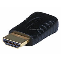 Monoprice HDMI Connector Male to HDMI Mini Connector Female Adapter