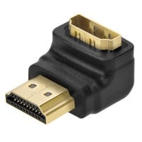 Monoprice HDMI Port Saver (Male to Female), 90-Degree