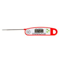 Digital Thermometer for Kitchen BBQ Grill Smoker Meat Thermometer Magnetic Red