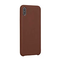 FORM by Monoprice iPhone XS Max Soft Touch Case, Brown