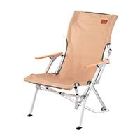 Pure Outdoor by Monoprice Premium Aluminum Camp Chair w/ Carrying Bag