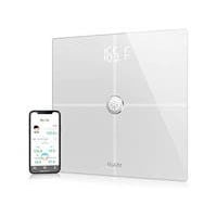 Rollifit Premium Smart Scale - Body Fat Scale with Fitness APP & Body Composition Monitor - Works w/ Android/iPhone 8/iPhone X White