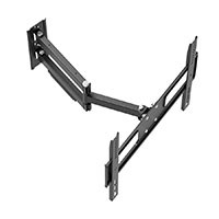 Monoprice EZ Series Corner Friendly Full-Motion Articulating TV Wall Mount Bracket For TVs 37in to 70in, Max Weight 110 lbs, Extension Range of 5.5in to 28.6in, VESA Patterns Up to 700x500