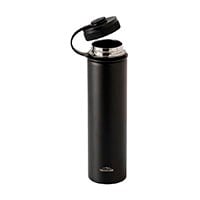 Pure Outdoor by Monoprice Vacuum Sealed 25 fl. oz. Wide-Mouth Water Bottle, Black