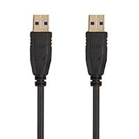 Monoprice Select USB 3.0 USB-A to USB-A Cable  1.5ft  Black
