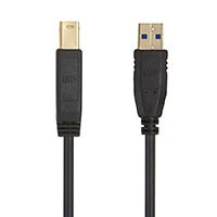 Monoprice Select USB 3.0 Type-A to Type-B Cable, 1.5ft, Black