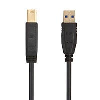 Monoprice Select Series USB 3.0 USB-A to USB-B Cable Black 1.5ft 