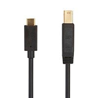 Monoprice Select USB 3.0 Type-C to Type-B Cable, 1.5ft, Black