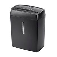 Workstream by Monoprice 6-Sheet Crosscut Paper and Credit Card Shredder