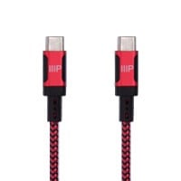 Monoprice Stealth Charge and Sync USB 2.0 Type-C to Type-C Cable Fast Charging Black Up to 3A/60 Watts 10 Feet 