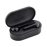 Monoprice TWE-03 TrueWireless Plus Touch Bluetooth with Qualcomm aptX Audio, AAC, Qualcomm cVc 8.0 Echo Cancelling and Noise Suppression, IPX5 Waterproof, Dual Mic, Mono Mode, Touch Control Earphones