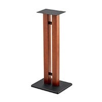 Monolith by Monoprice 28in Speaker Stands, Cherry (Each)