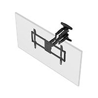 Monoprice SlimSelect Series Low Profile Full-Motion Articulating TV Wall Mount Bracket for TVs 37in to 80in, Max Weight 99 lbs., Extension Range from 1.9in to 19in, VESA Patterns up to 600X400