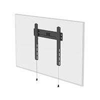Monoprice SlimSelect Series Low Profile Fixed TV Wall Mount Bracket for LED TVs 32in to 55in, Min Extension 0.71in, Max Weight 77 lbs, VESA Patterns up to 400x400