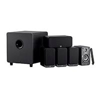 Monoprice HT-35 Premium 5.1-Channel Home Theater System with Powered Subwoofer, Charcoal
