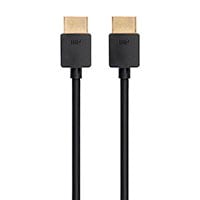 Monoprice Ultra Slim Series Ultra 8K High Speed HDMI Cable, 48Gbps, 8K, Dynamic HDR, eARC, 3ft Black