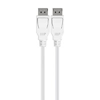 Monoprice Select Series DisplayPort 1.4 Cable, 1.5ft White