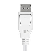 Monoprice Select Series DisplayPort 1.4 Cable, 3ft White