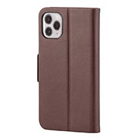 FORM by Monoprice iPhone 11 Pro 5.8 PU Leather Wallet Case, Chocolate