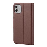 FORM by Monoprice iPhone 11 6.1 PU Leather Wallet Case, Chocolate