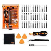 39 in 1 Precision Screwdriver Set with Tweezers, 36 Magnetic bits repair tools small hand tools for iphone and toys