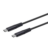 Monoprice AtlasFlex Series Durable USB 2.0 Type-C Charge & Sync Kevlar Reinforced Nylon-Braid Cable, 5A/100W, 3ft, Black