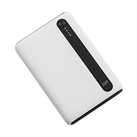 Monoprice Obsidian Plus Pocket USB Power Bank, White, 5,000mAh, 2-Port Up to 2.1A Output for iPhone, Android, and Galaxy Devices