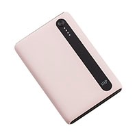 Monoprice Obsidian Plus Pocket USB Power Bank, Pink, 5,000mAh, 2-Port Up to 2.1A Output for iPhone, Android, and Galaxy Devices